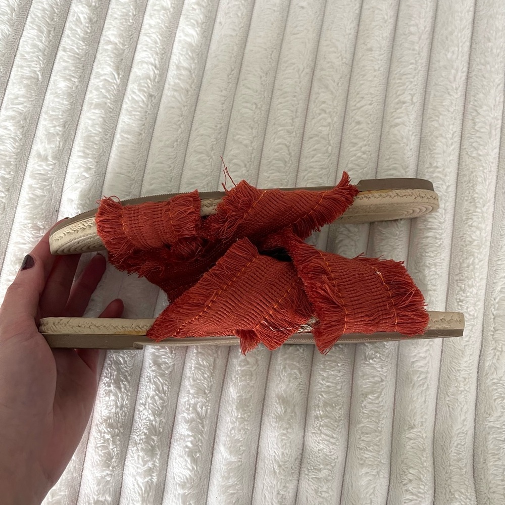crevo woven cross strap slide sandals - Picture 4 of 5